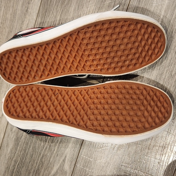 EUC VANS 500714 Off the Wall Men's sz 8 Women's sz 9.5 Flame Sneakers - Picture 6 of 7